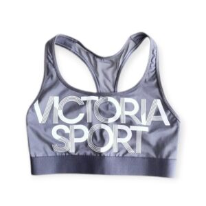 VS Victoria Sport Gray Sports Bra sz M